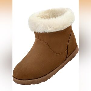 Girls’ Faux Fur Shearling Style Boots